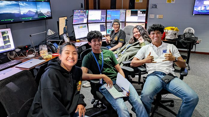 Project Hōkūlani Interns Shadow Nighttime Operations