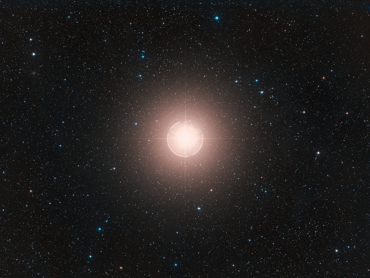 Digitized Sky Survey image of Betelgeuse